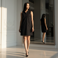 6477D - Sleeveless Shirt Dress
