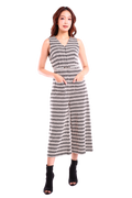 6213P - Long legs Jumpsuit V-Neck Sleeveless