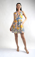 6251D - Sleeveless V-Neck A-Line Summer Dress
