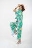 5895P - Wide Leg Palazzo Pants with tie front warp & Flowy Hippie Pants