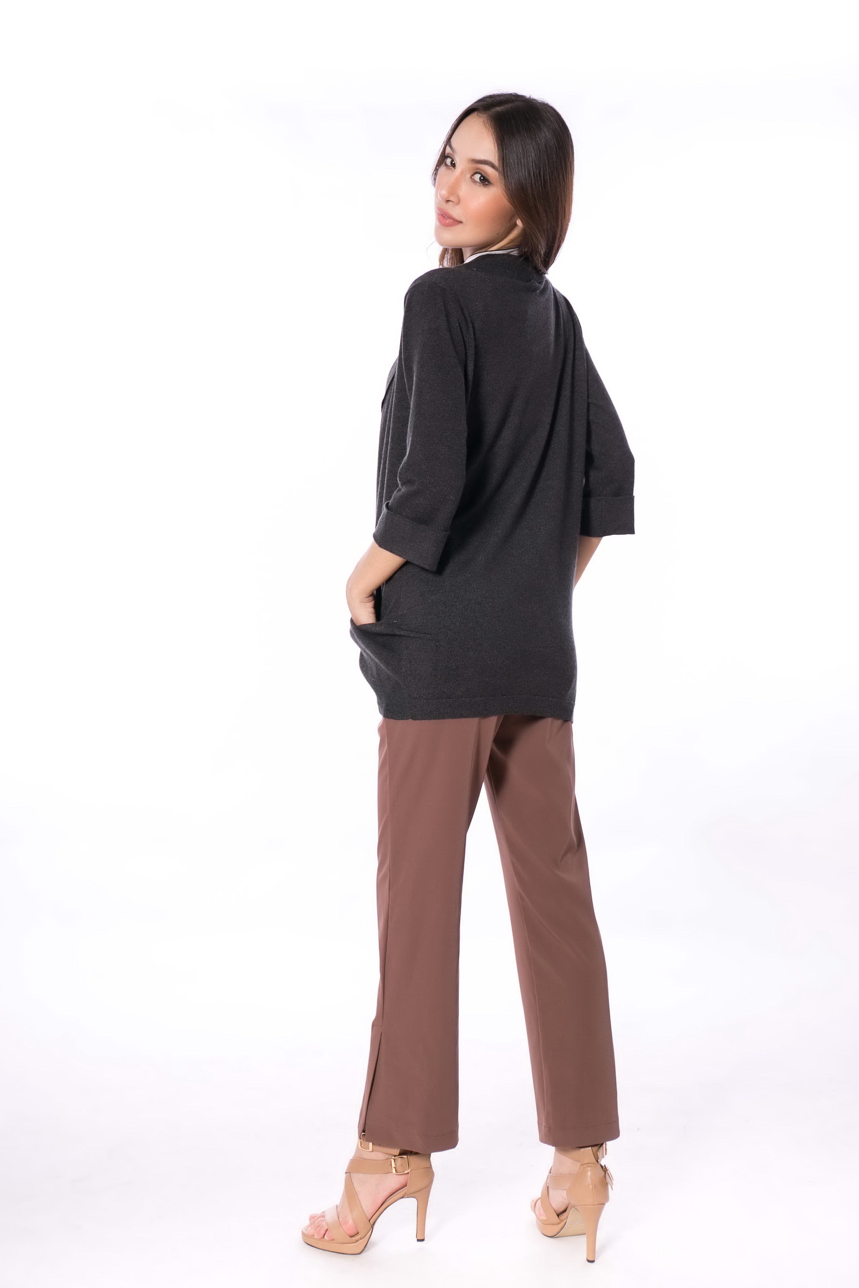 5034F Blazer Flat knit