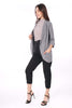 5034F Blazer Flat knit