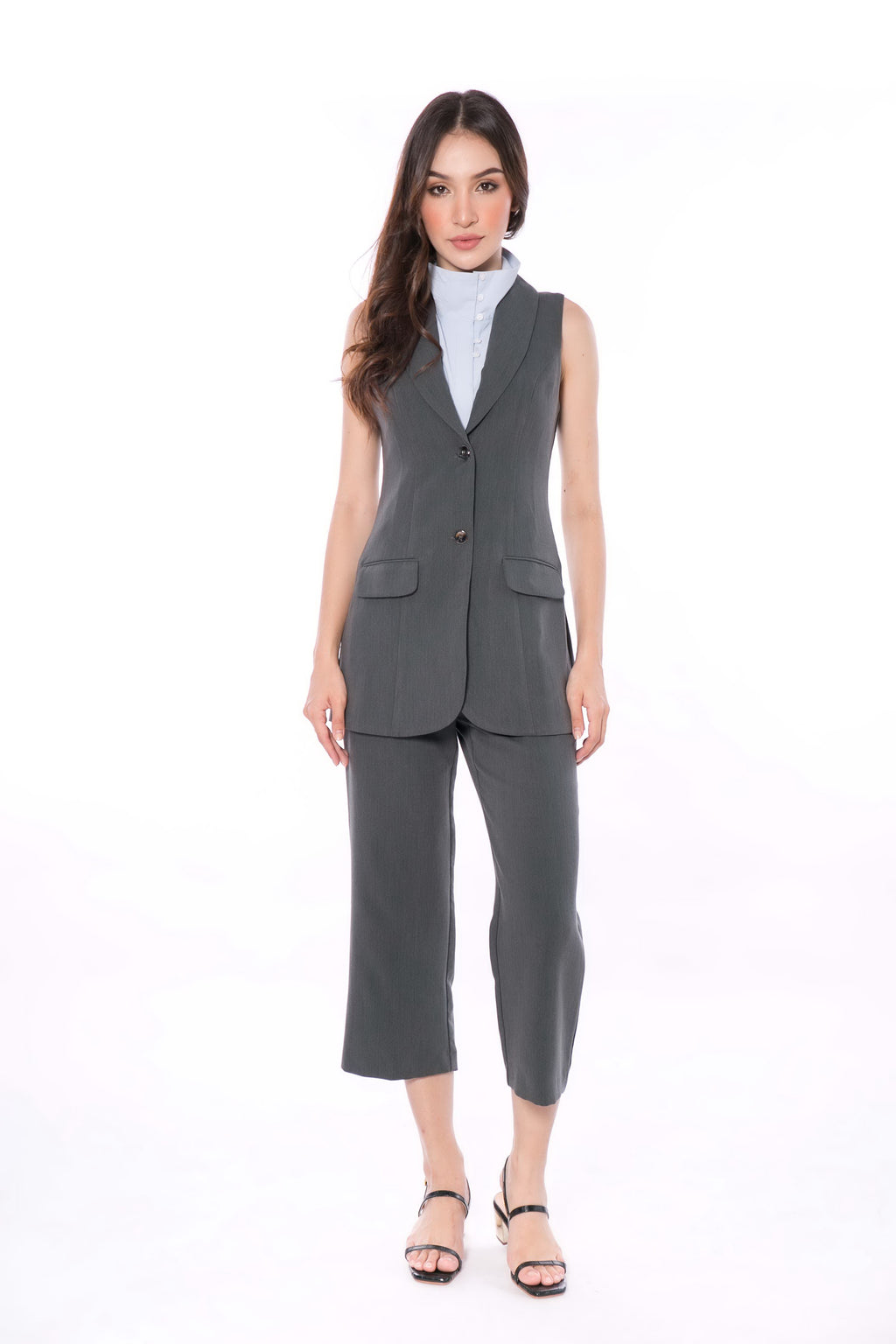 5046J Long Suit Sleeveless