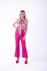 5348P-Pink pants with long legs