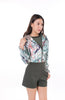 6019J Tropical Hoodie Jacket Long Sleeve