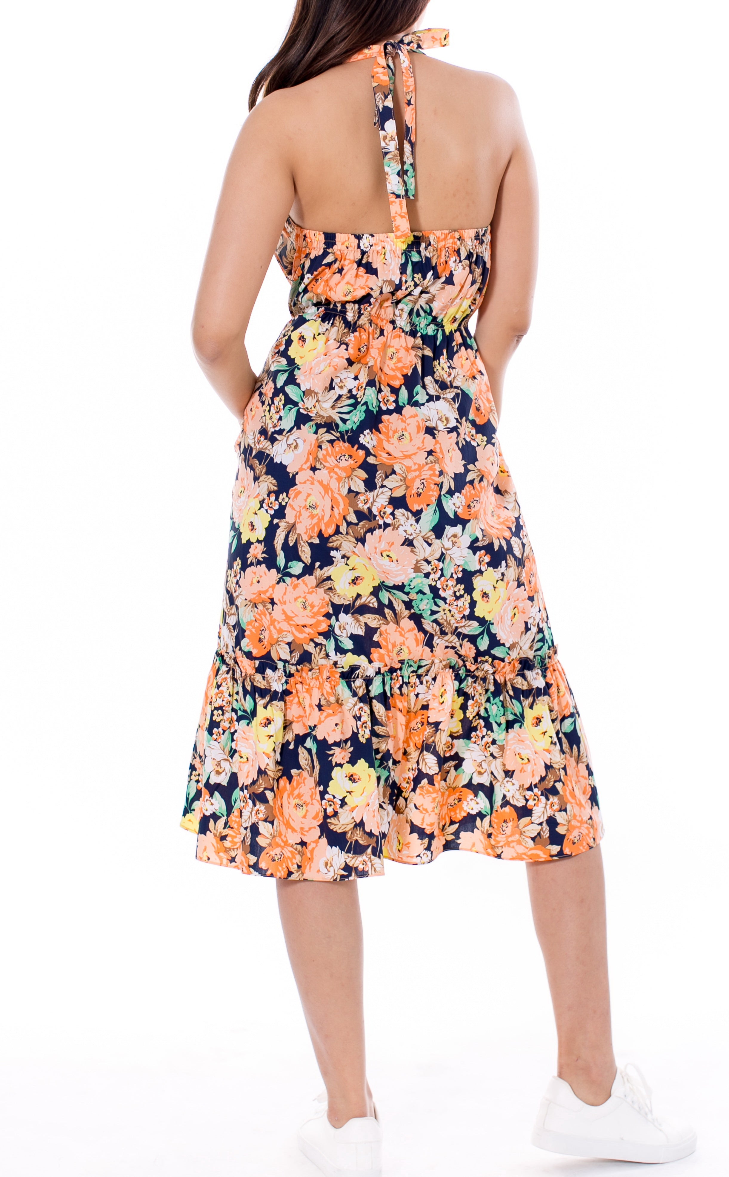 6031D Halter Summer Dress